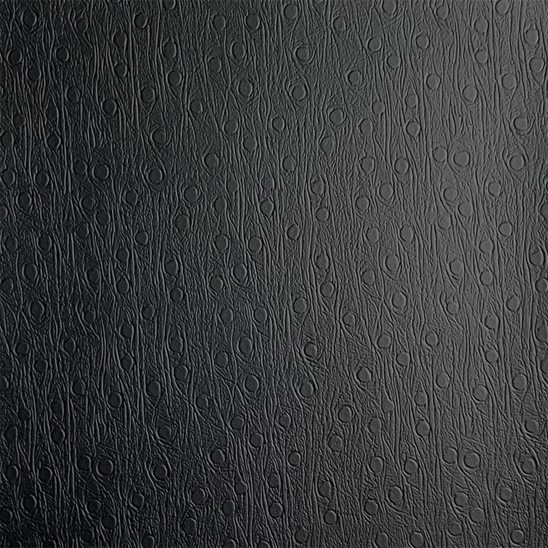 Musta PVC -nahka kengille