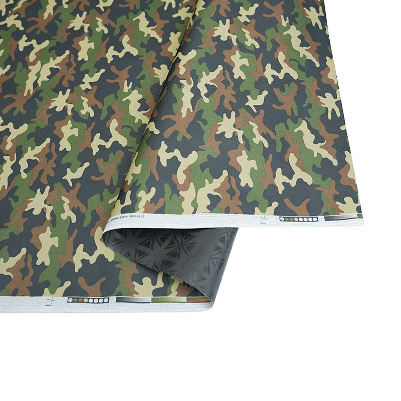 Vedenpitävä Oxford -kangas PVC -pinnoitteella